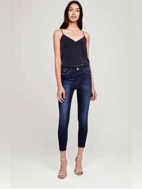 NWT L'Agence Margot Highrise Skinny Jean Baltic 25
